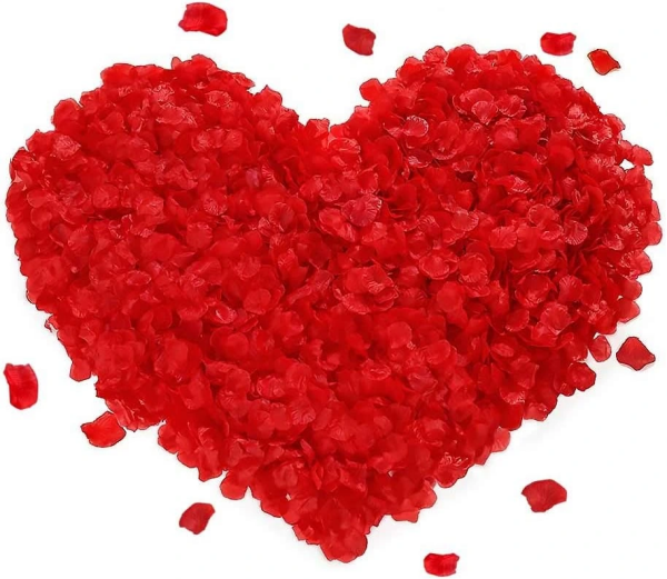 Kırmızı Renk Gül Yaprağı – 5 Paket 500 Adet