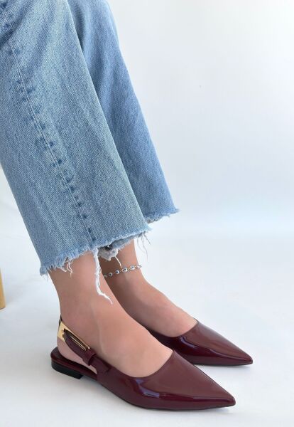 Ummar Bordo Rugan Babet Ayakkabı