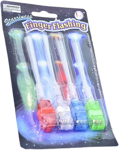 4'lü LED Işıklı Renkli Püskül