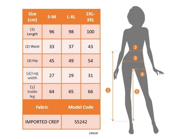 Kadın Yüksek Bel önden Nervürlü Ve Fermuarlı Yandan Dantelli Ithal Krep Pantolon