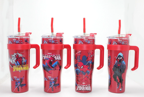 Spiderman Pipetli Termos Suluk