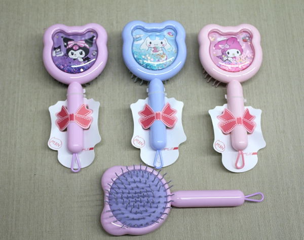 Kuromi, My Melody, Cinnamon Saç Tarağı