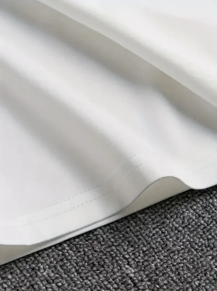 Erkek Baskılı Bisiklet Yaka Erkek T-shirt - Beyaz