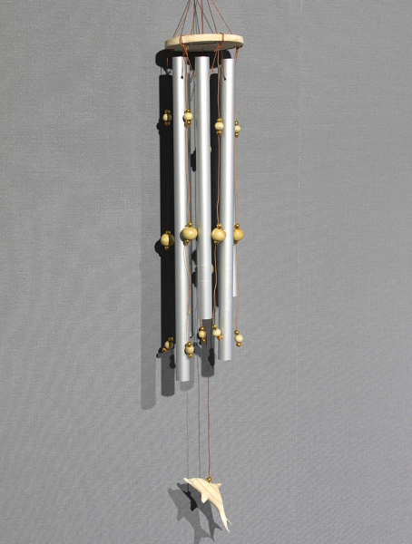 Boncuklu Metal Rüzgar Çanı Model 1