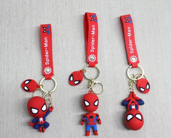 Spiderman Silikon Anahtarlık