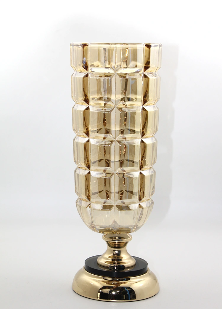 Cam Şamdan Tekli Model 4