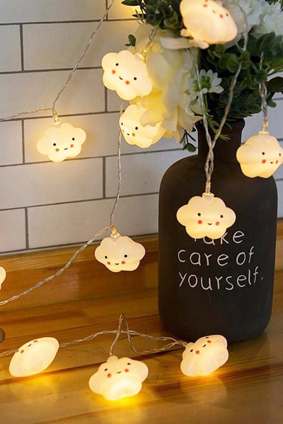 Bulut Şeklinde Led Şerit Lamba 12 Adet