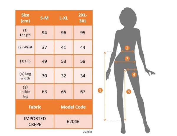 Kadın Yüksek Bel Cepli Paça Ağzı Pile Detaylı Ithal Krep Pantolon