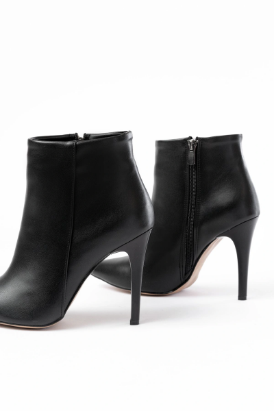 VRT-4802 Bordo Yüksek İnce Topuklu Fermuarlı Kadın Bot