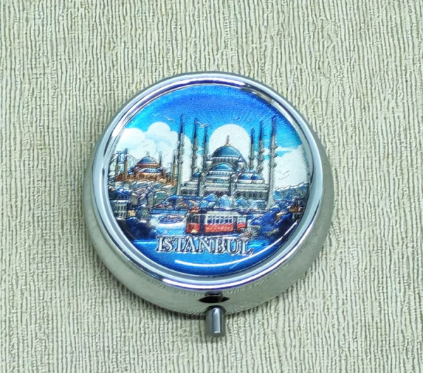 İstanbul Temalı İlaç Kutusu - Model 5