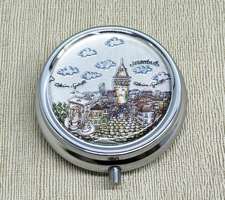 İstanbul Temalı İlaç Kutusu - Model 6