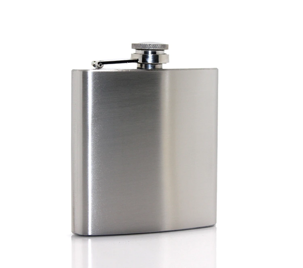 Paslanmaz Çelik 5 Oz Tekli Matara Model 2