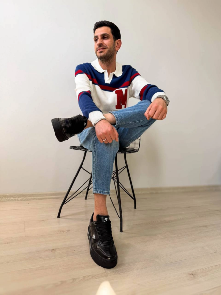 KB-04 Kuback Kömür Cilt Günlük Erkek Ayakkabı