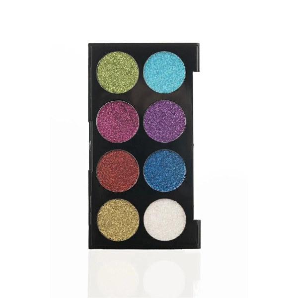 8 Renk Glitter Far Paleti - 2'li Set