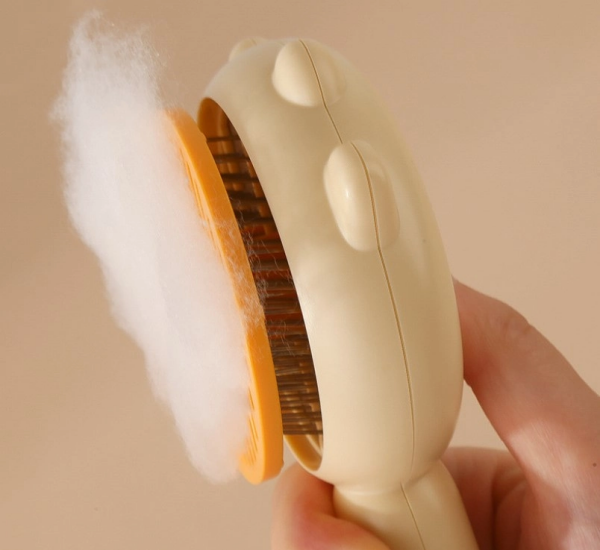 Pati Tasarımlı Otomatik Temizlenen Evcil Hayvan Tarağı