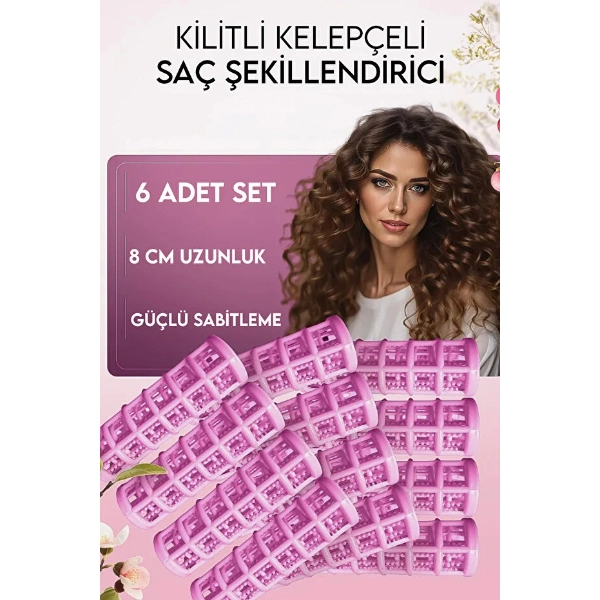6'lı Bigudi Seti