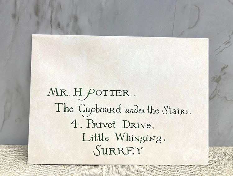 Harry Potter Davet Mektubu 10'lu