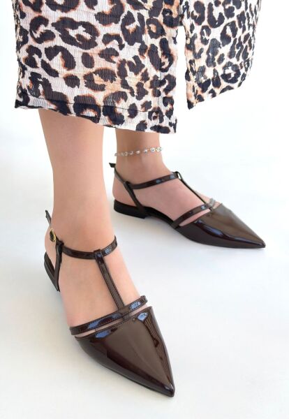 Canca Kahverengi Rugan Babet Ayakkabı