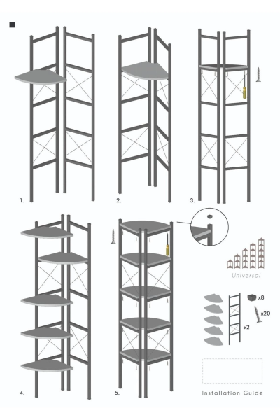 Kitaplık Çiçeklik 6 Raflı Beyaz Çok Amaçlı Stand Altı Bölmeli 160*30*43