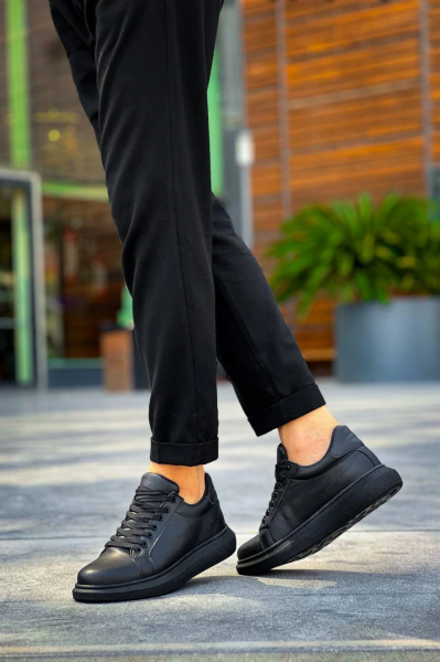 KB-DX46 Kuback Kömür Deri  Günlük Erkek Ayakkabı