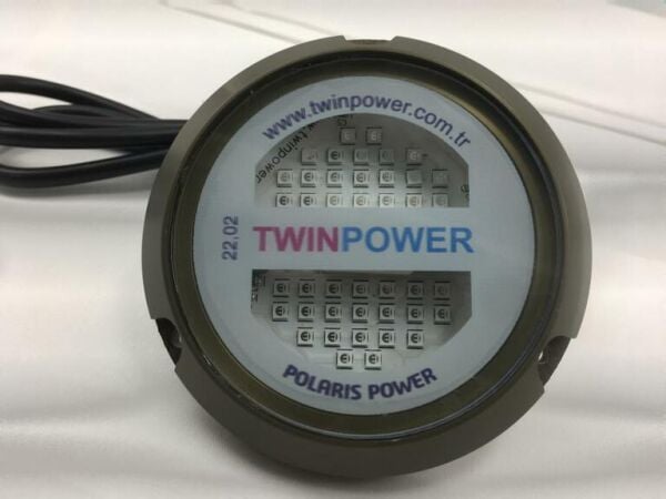 TWINPOWER 40W Alüminyum Su altı MAVİ-BEYAZ İki Renk Kullanım