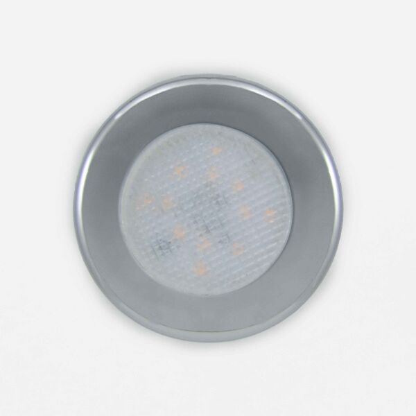 Tavan Led Lamba Krom Çerçeve 12-24V-beyaz