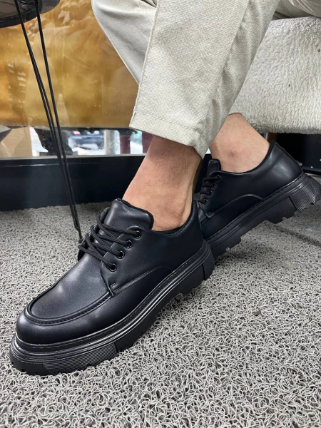 KB-X6 Kuback Kömür Rugan Günlük Erkek Ayakkabı