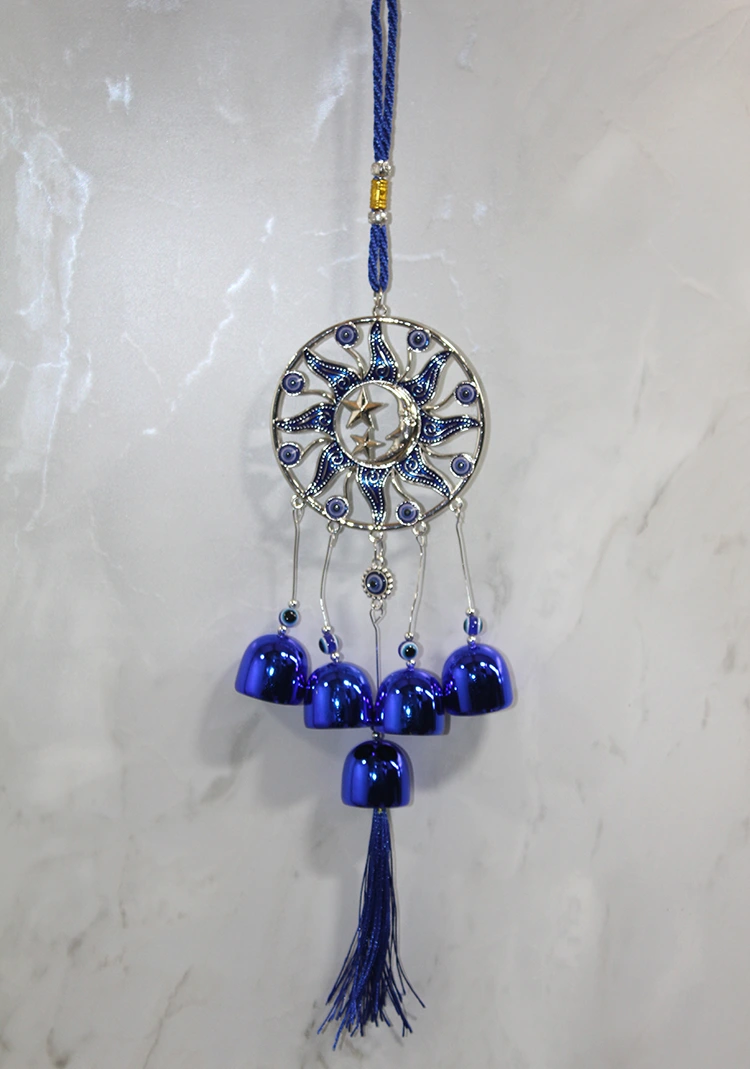 Metal Nazar Boncuğu Çan Model 16