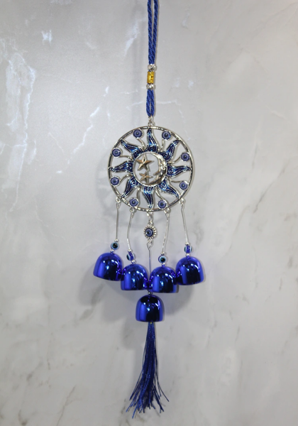 Metal Nazar Boncuğu Çan Model 16