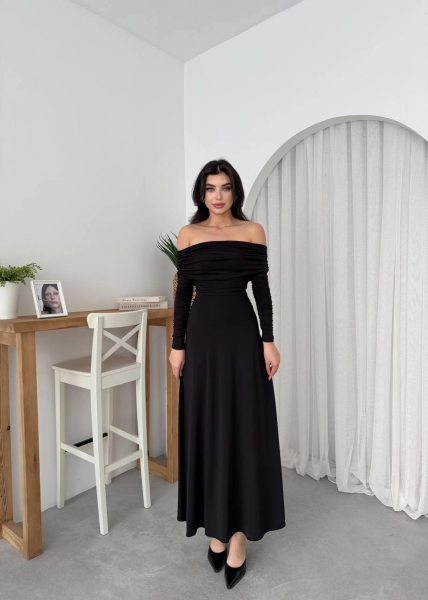 Uras Straplez Elbise